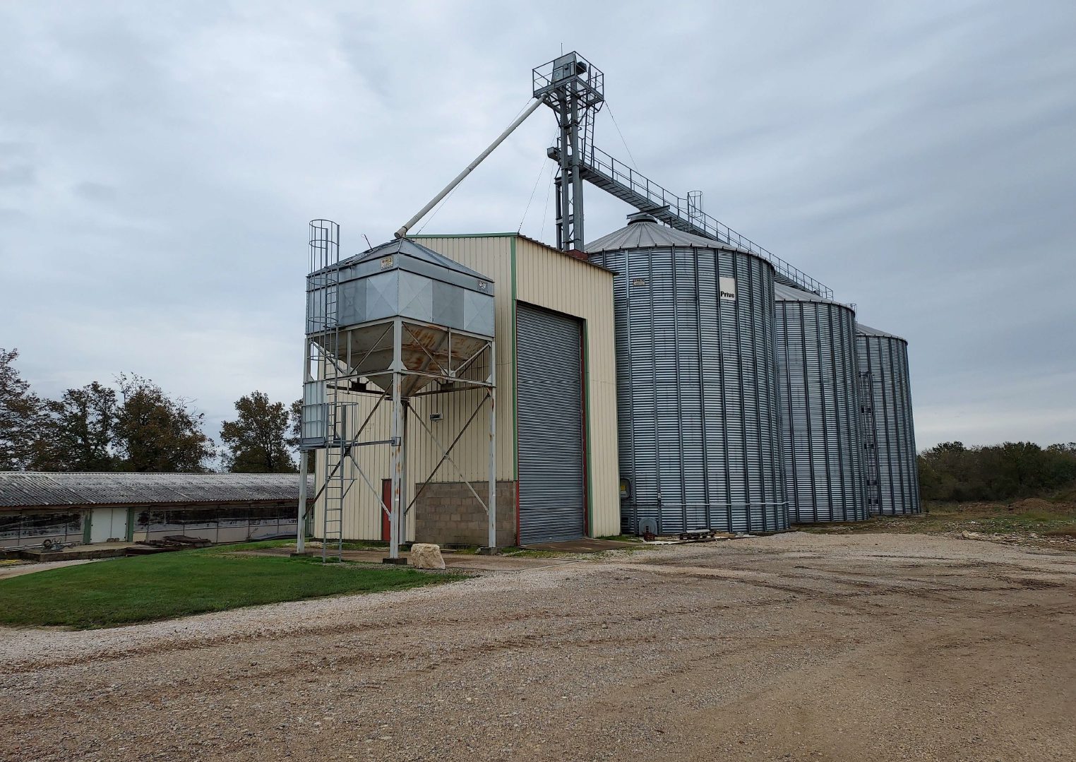 Site de collecte céréales