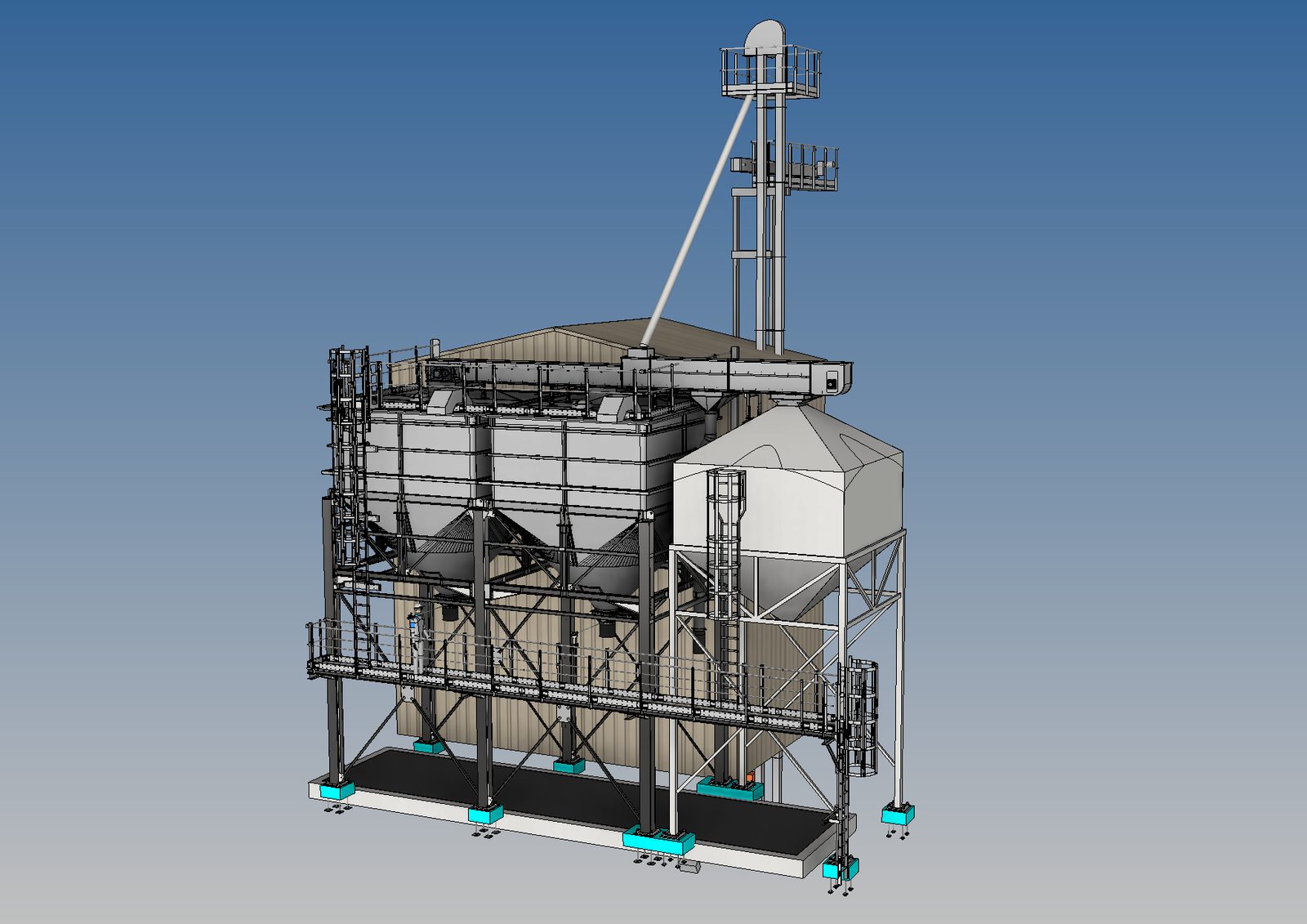 Site de collecte céréales