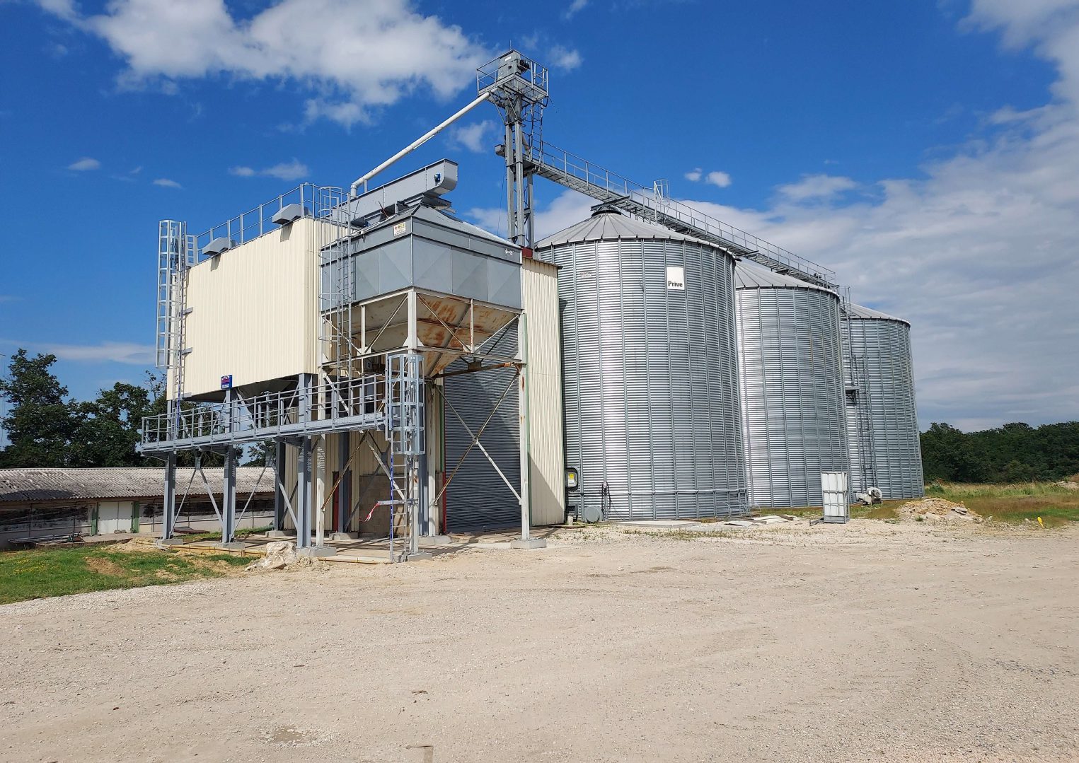 Site de collecte céréales