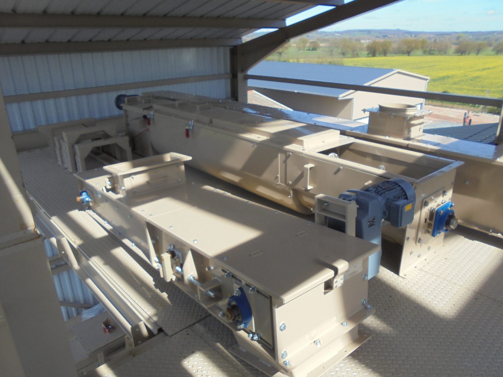 Usine fabrication aliments mash