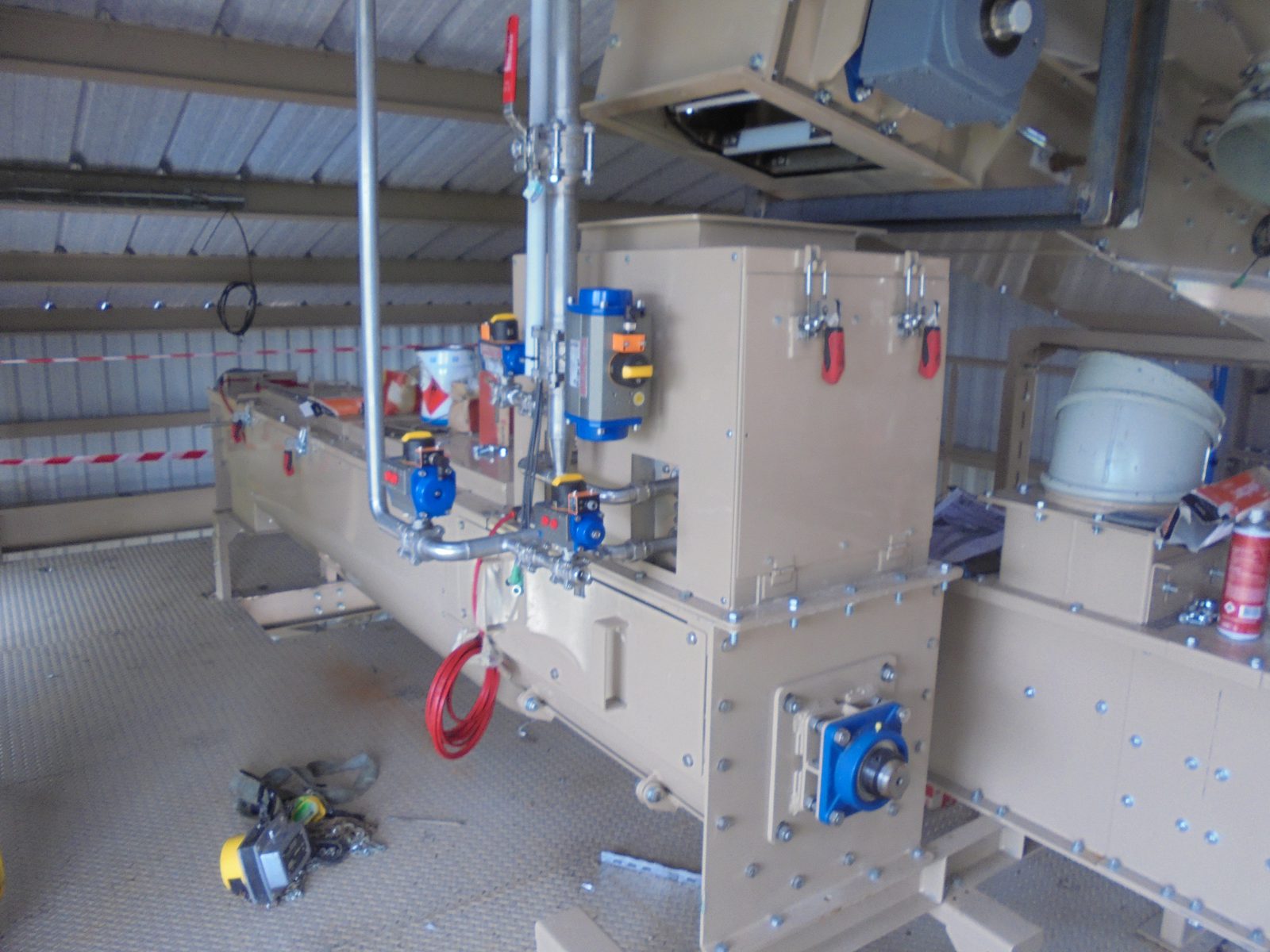 Usine fabrication aliments mash